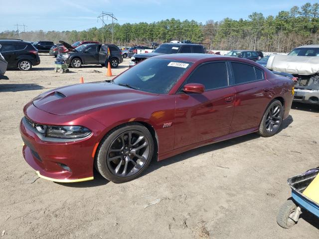 2C3CDXGJ9LH180172 - 2020 DODGE CHARGER SCAT PACK RED photo 1