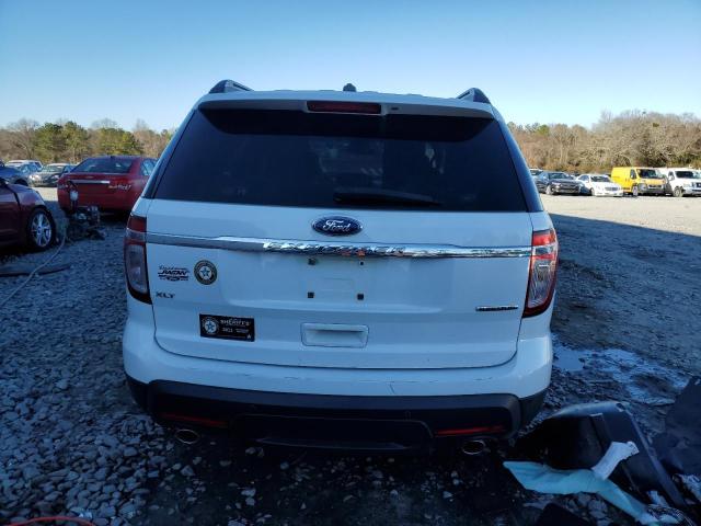 1FM5K7D82FGA56588 - 2015 FORD EXPLORER XLT WHITE photo 6