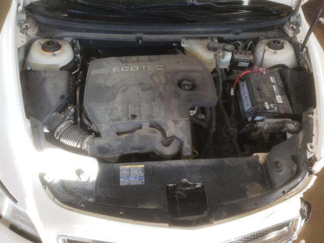 1G1ZH57B684282906 - 2008 CHEVROLET MALIBU 1LT WHITE photo 11