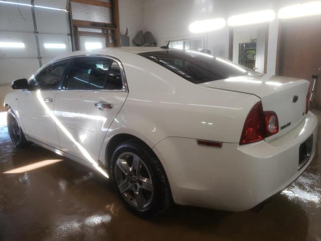 1G1ZH57B684282906 - 2008 CHEVROLET MALIBU 1LT WHITE photo 2
