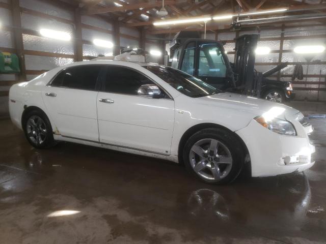 1G1ZH57B684282906 - 2008 CHEVROLET MALIBU 1LT WHITE photo 4