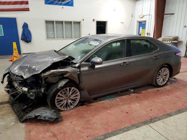 4T1F31AK6LU546334 - 2020 TOYOTA CAMRY XLE GRAY photo 1