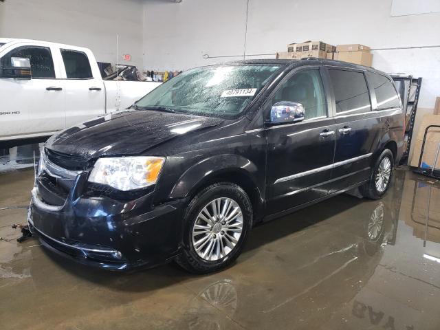 2C4RC1CG9DR649269 - 2013 CHRYSLER TOWN & COU TOURING L BLACK photo 1
