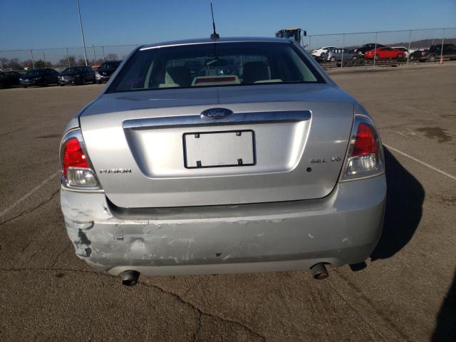 3FAHP08159R183460 - 2009 FORD FUSION SEL SILVER photo 6