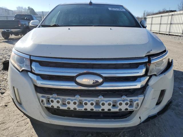 2FMDK3JC6BBB28309 - 2011 FORD EDGE SEL WHITE photo 5