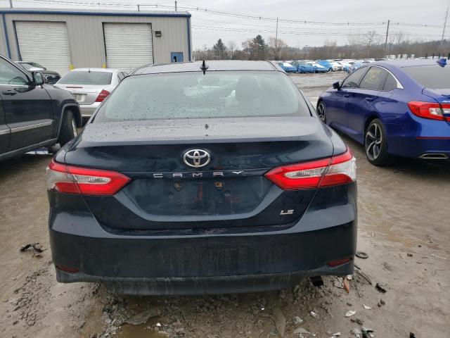 4T1B11HK1KU254888 - 2019 TOYOTA CAMRY L BLUE photo 6