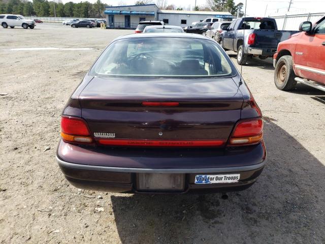 1B3EJ46X9TN118426 - 1996 DODGE STRATUS BURGUNDY photo 6