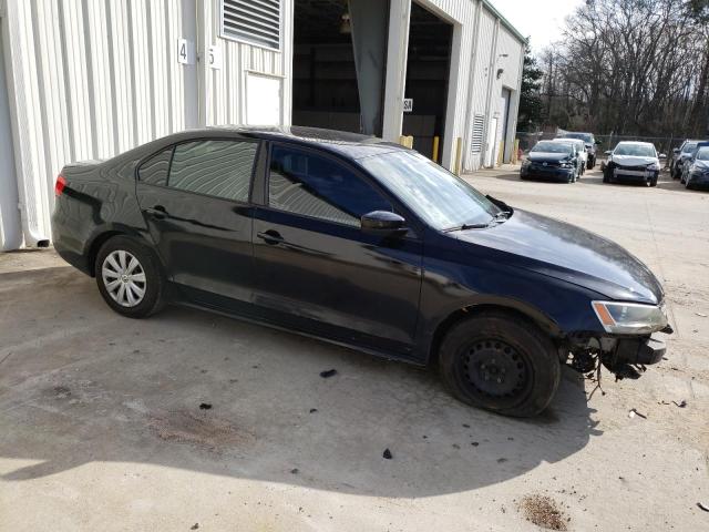 3VW2K7AJXEM321581 - 2014 VOLKSWAGEN JETTA BASE 蓝色 照片 4