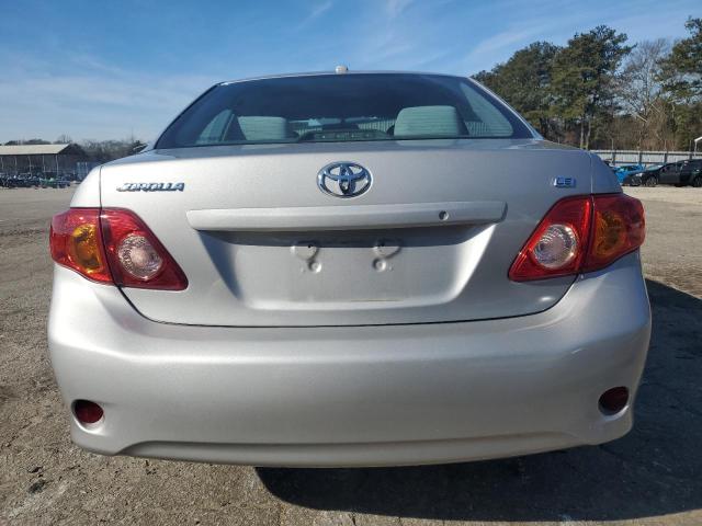 1NXBU4EE2AZ212980 - 2010 TOYOTA COROLLA BASE SILVER photo 6