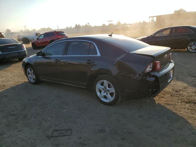 1G1ZH57B19F225597 - 2009 CHEVROLET MALIBU 1LT BLACK photo 2