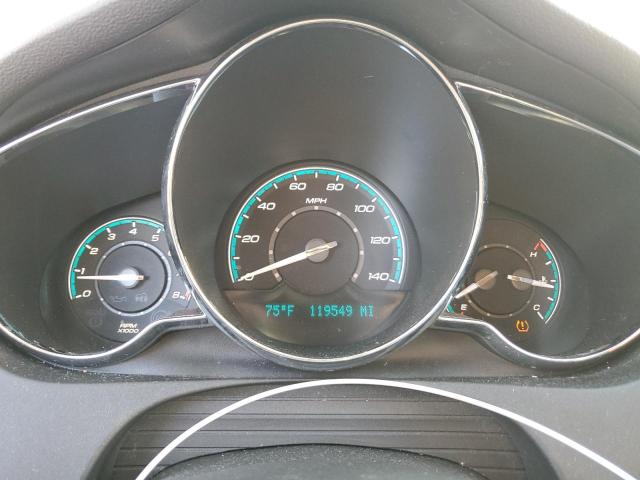 1G1ZH57B19F225597 - 2009 CHEVROLET MALIBU 1LT BLACK photo 9