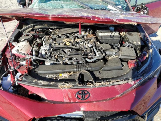 5YFS4MCE2NP120942 - 2022 TOYOTA COROLLA SE RED photo 11