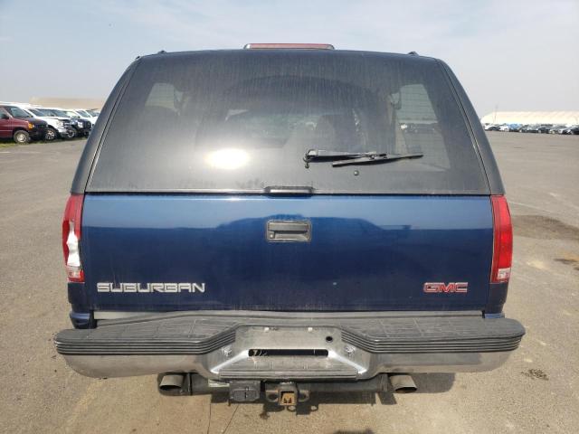 1GKFK16R3XJ748024 - 1999 GMC SUBURBAN K1500 BLUE photo 6