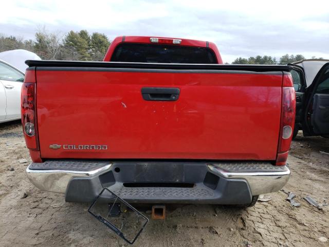 1GCDT136768242163 - 2006 CHEVROLET COLORADO RED photo 6