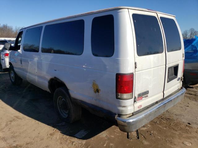 1FBSS31L06DA42526 - 2006 FORD ECONOLINE E350 SUPER DUTY WAGON WHITE photo 2