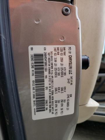 2A8HR54P38R611664 - 2008 CHRYSLER TOWN & COU TOURING ოქროსფერი ფოტო 13