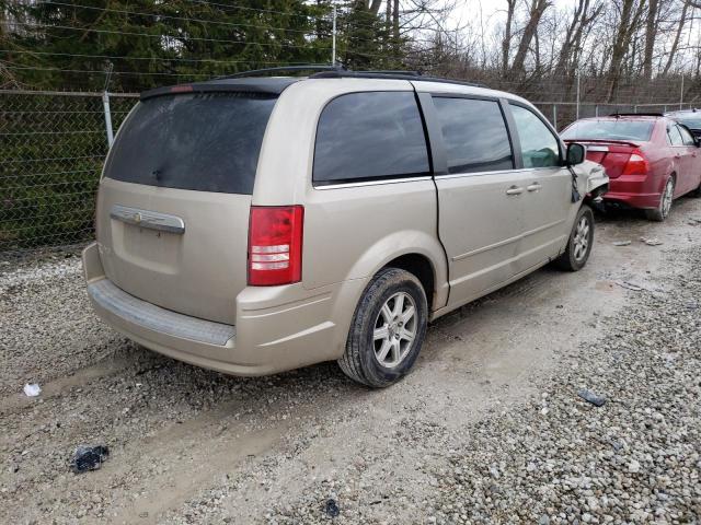 2A8HR54P38R611664 - 2008 CHRYSLER TOWN & COU TOURING ოქროსფერი ფოტო 3
