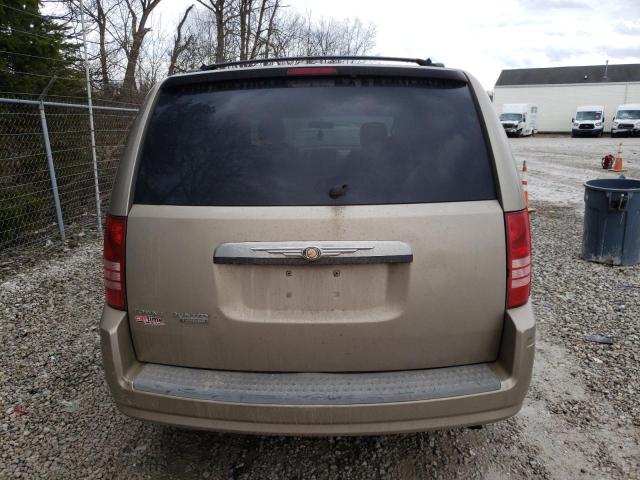 2A8HR54P38R611664 - 2008 CHRYSLER TOWN & COU TOURING ოქროსფერი ფოტო 6