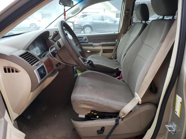 2A8HR54P38R611664 - 2008 CHRYSLER TOWN & COU TOURING ოქროსფერი ფოტო 7