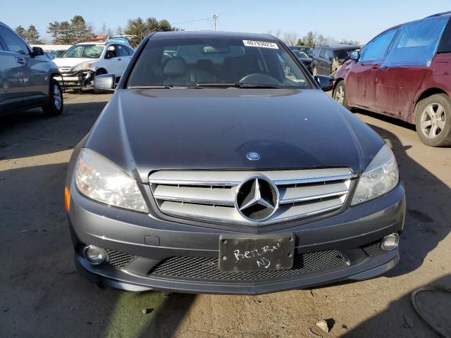 WDDGF8BB4AR131039 - 2010 MERCEDES-BENZ C 300 4MATIC GRAY photo 5