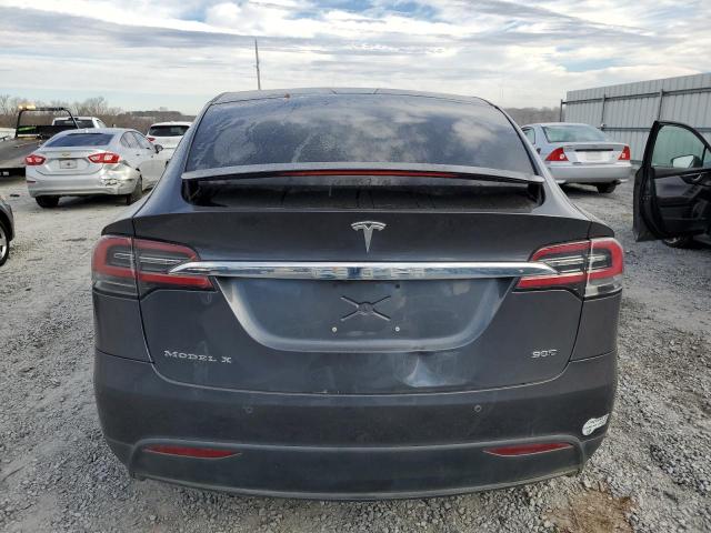 5YJXCBE26GF002939 - 2016 TESLA MODEL X CHARCOAL photo 6