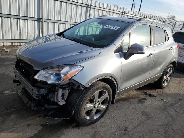 KL4CJGSB6EB515334 - 2014 BUICK ENCORE GRAY photo 1