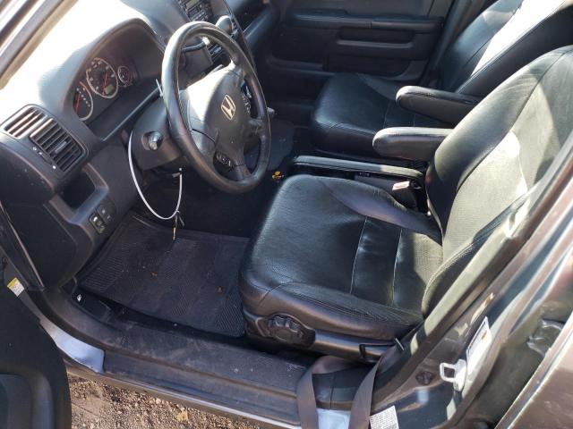 SHSRD78996U414632 - 2006 HONDA CRV SE SILVER photo 7