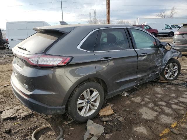 2FMPK4J99GBC10646 - 2016 FORD EDGE SEL GRAY photo 3