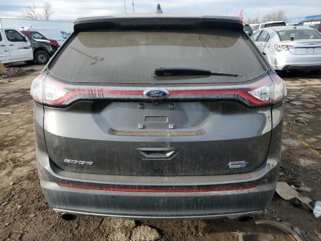 2FMPK4J99GBC10646 - 2016 FORD EDGE SEL GRAY photo 6