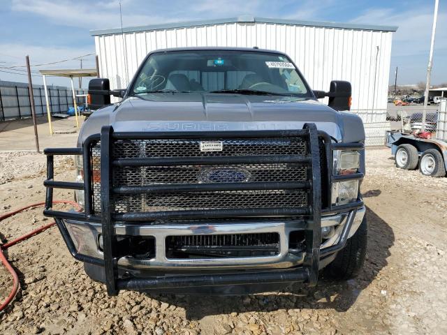 1FTSW21R49EB15118 - 2009 FORD F250 SUPER DUTY GRAY photo 5