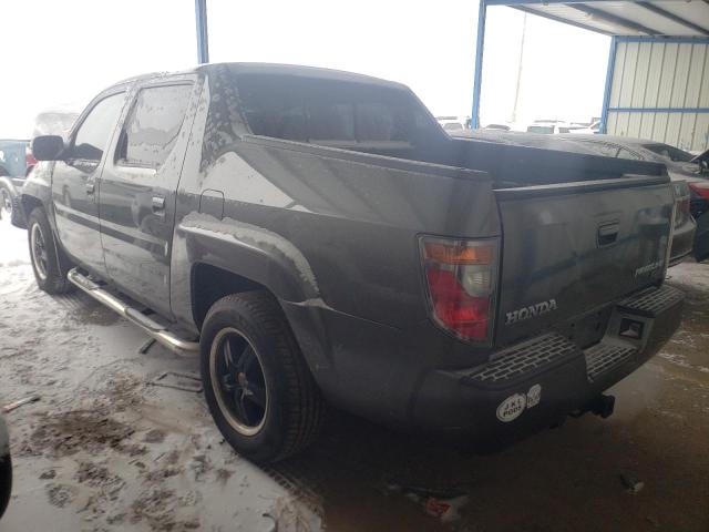 2HJYK16508H500667 - 2008 HONDA RIDGELINE RTL CHARCOAL photo 2