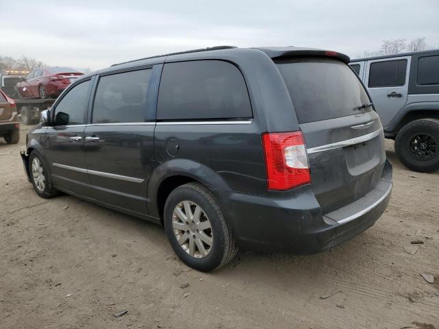 2C4RC1CG3CR162714 - 2012 CHRYSLER TOWN & COU TOURING L GRAY photo 2