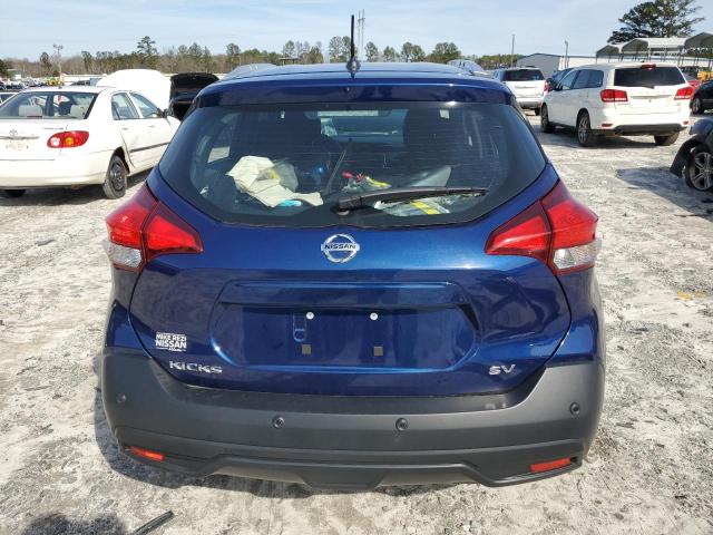 3N1CP5CV2LL580889 - 2020 NISSAN KICKS SV BLUE photo 6