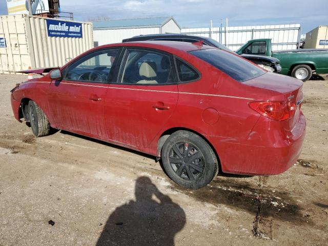 KMHDU4AD9AU110002 - 2010 HYUNDAI ELANTRA BLUE RED photo 2