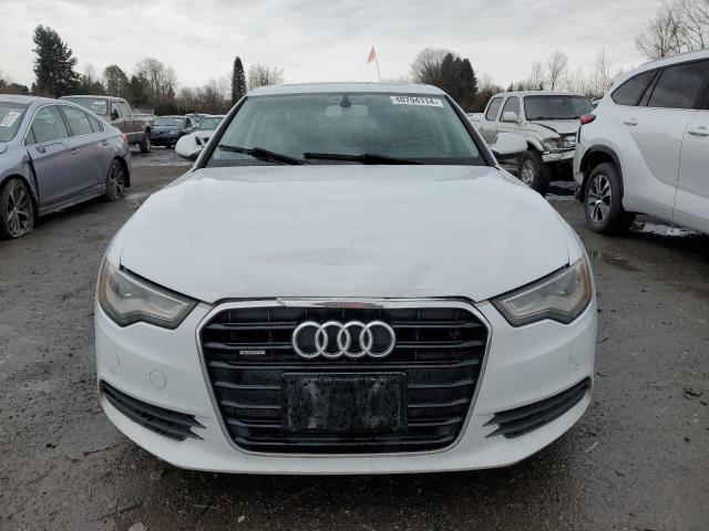 WAUGFAFC3DN118649 - 2013 AUDI A6 PREMIUM PLUS WHITE photo 5