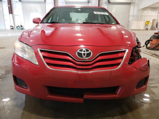 4T4BF3EK6AR066700 - 2010 TOYOTA CAMRY BASE RED photo 5