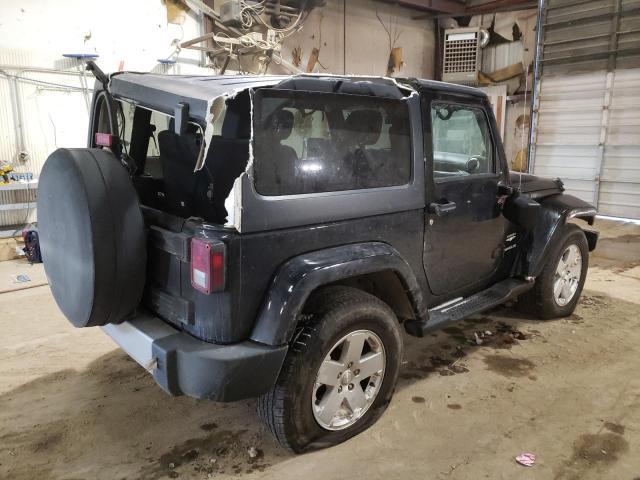 1J4AA5D14BL610822 - 2011 JEEP WRANGLER SAHARA BLACK photo 3