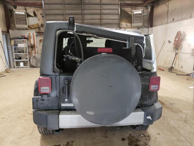 1J4AA5D14BL610822 - 2011 JEEP WRANGLER SAHARA BLACK photo 6