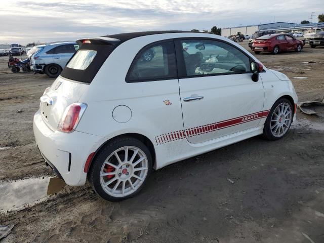 3C3CFFJH9DT652065 - 2013 FIAT 500 ABARTH WHITE photo 3