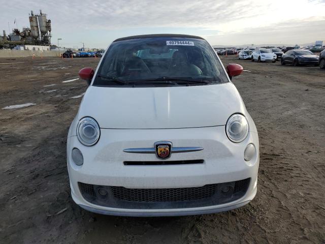 3C3CFFJH9DT652065 - 2013 FIAT 500 ABARTH WHITE photo 5