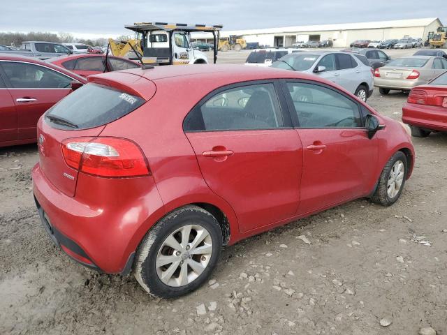 KNADN5A39D6216583 - 2013 KIA RIO EX RED photo 3