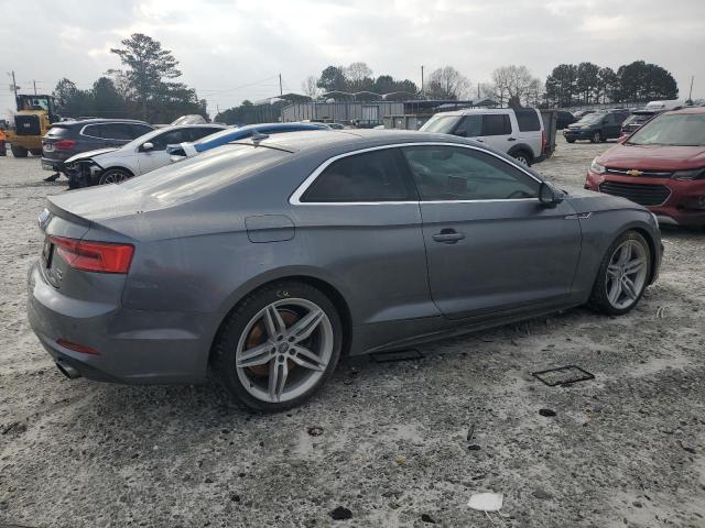 WAUUNAF52JA000506 - 2018 AUDI A5 PRESTIGE S-LINE GRAY photo 3