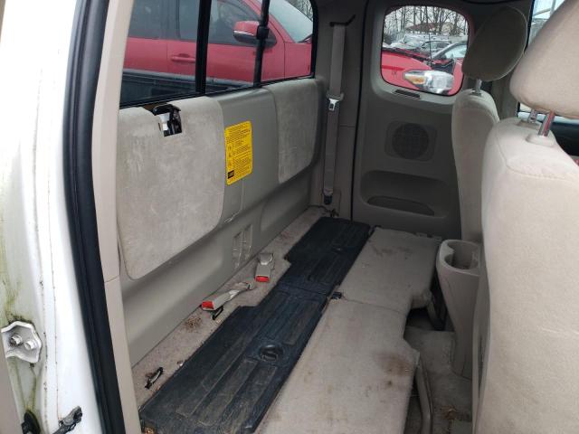 5TETX22N27Z434184 - 2007 TOYOTA TACOMA ACCESS CAB თეთრი ფოტო 10
