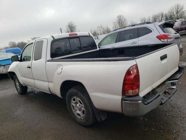 5TETX22N27Z434184 - 2007 TOYOTA TACOMA ACCESS CAB WHITE photo 2