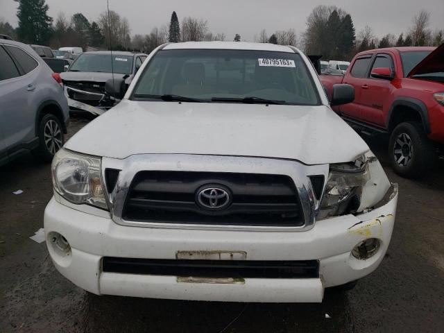5TETX22N27Z434184 - 2007 TOYOTA TACOMA ACCESS CAB თეთრი ფოტო 5