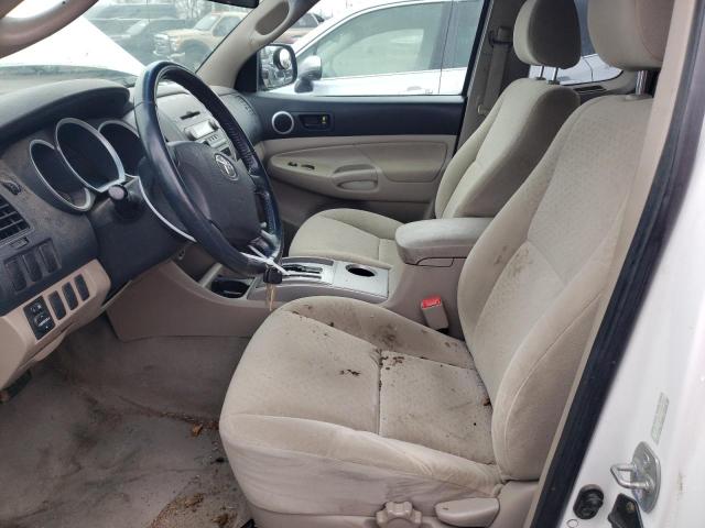 5TETX22N27Z434184 - 2007 TOYOTA TACOMA ACCESS CAB თეთრი ფოტო 7