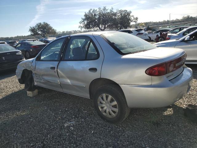 1G1JC52F637244010 - 2003 CHEVROLET CAVALIER SILVER photo 2