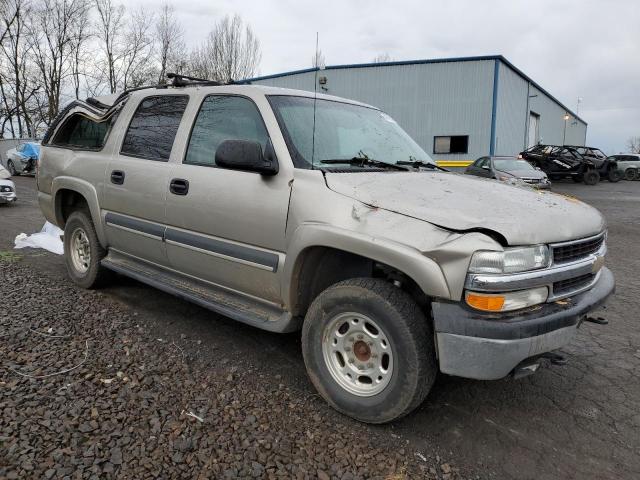 3GNGK26U63G315214 - 2003 CHEVROLET SUBURBAN K2500 BEIGE photo 4