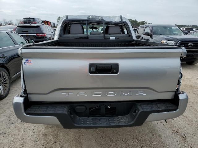 3TYAX5GN3NT059793 - 2022 TOYOTA TACOMA DOUBLE CAB SILVER photo 6