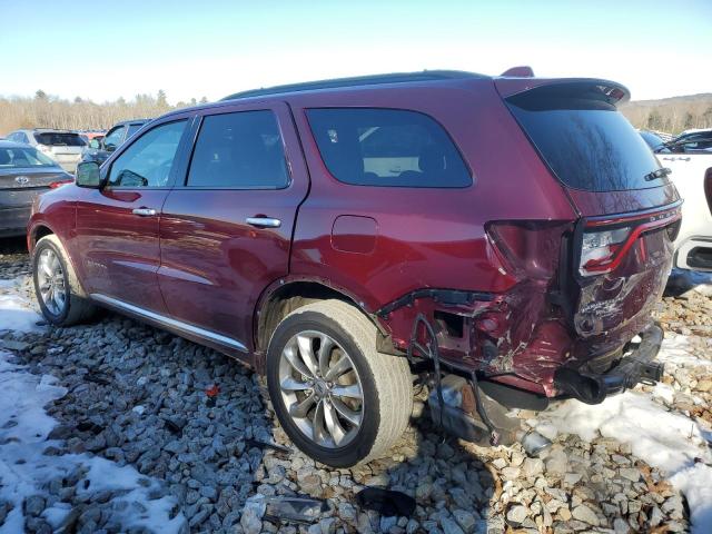 1C4RDJEG3MC522360 - 2021 DODGE DURANGO CITADEL BURGUNDY photo 2